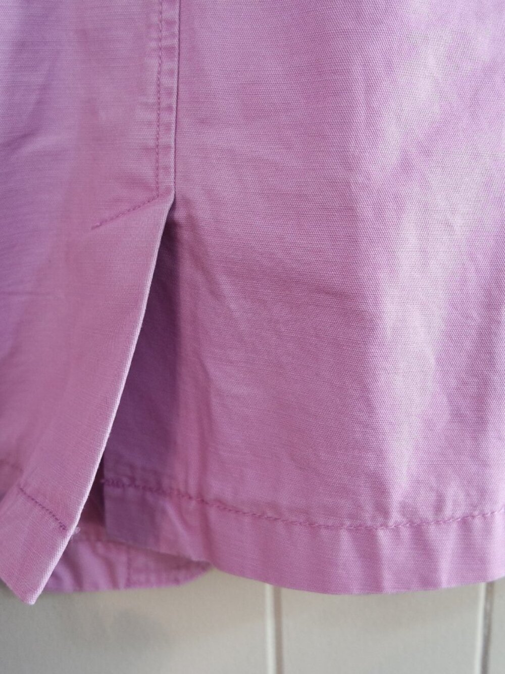 Talbots Lavender Purple Jacket Coat Size Small Petite Spring Classic Buttons - Picture 6 of 9